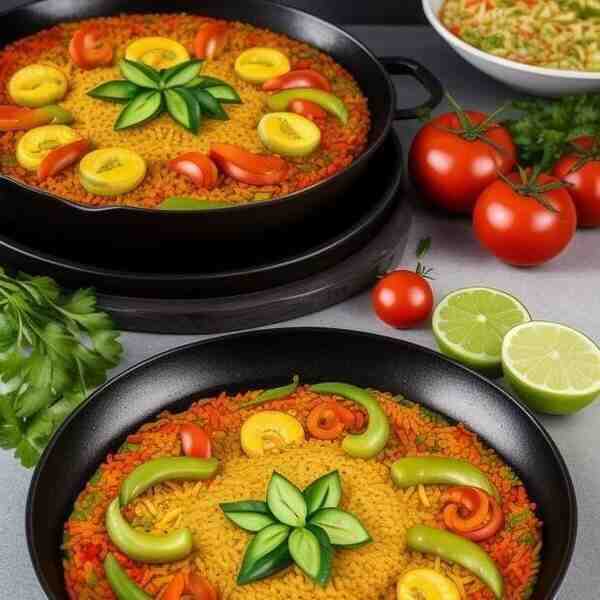 Овощная паэлья